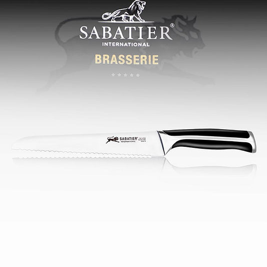 Brotmesser, Sabatier International, 1 St - hochwertiges Messer zum mühelosen Schneiden von knusprigen Krusten und weichen Krümeln, mit ergonomischem Griff für optimale Kontrolle