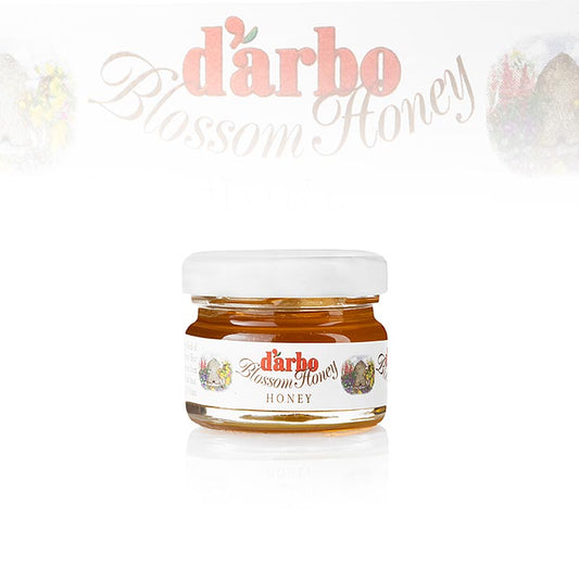 Blütenhonig Portionsgläser Darbo 1,68 kg 60 x 28g - Hochwertiger Honig in praktischen Einzelportionen für Frühstück und Desserts