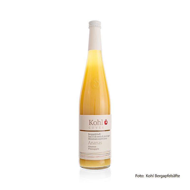 Kohl Cuvée succo di mela di montagna + ananas, 750 ml