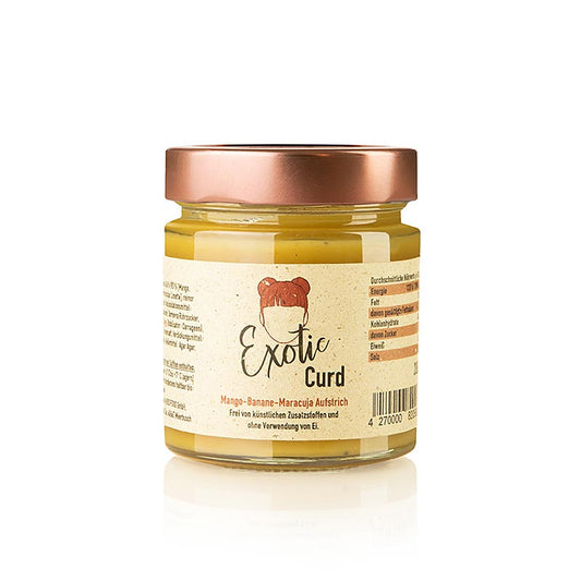Missys Exotic Curd, 200 g - handwerklich hergestellter Quark aus hochwertigen Zutaten mit cremiger Textur und delikatem Geschmack, vielseitige Ergänzung zu Ihren Lieblingsrezepten