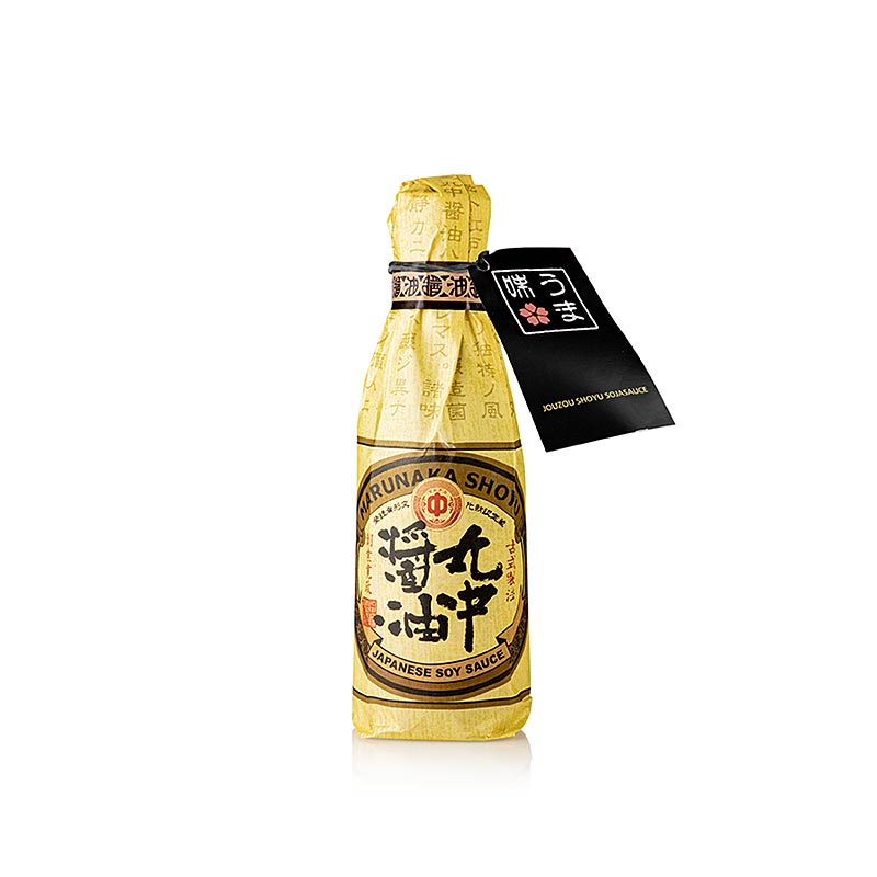 Soja-Sauce - Jouzou Shoyu, Marunaka, Japan, 300 ml: Hochwertige traditionell hergestellte Sojasauce aus Japan, perfekt zum Würzen von Sushi und Nudelgerichten Ideal für die heimische und professionelle Küche Erleben Sie den authentischen Geschmack Japans