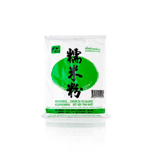 Thai Mas - Klebereis-Mehl, weiß, Farmer, 400 g