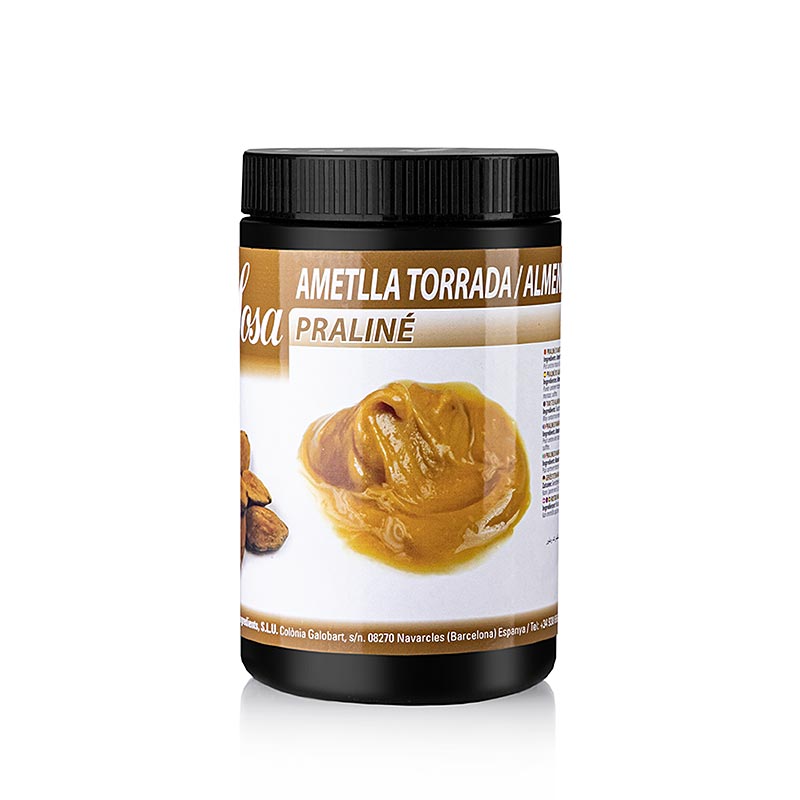 Röstige Sosa Mandel Praline Paste mit 50% Zucker, 1,2 kg, ideal für Backwaren und Desserts (German)