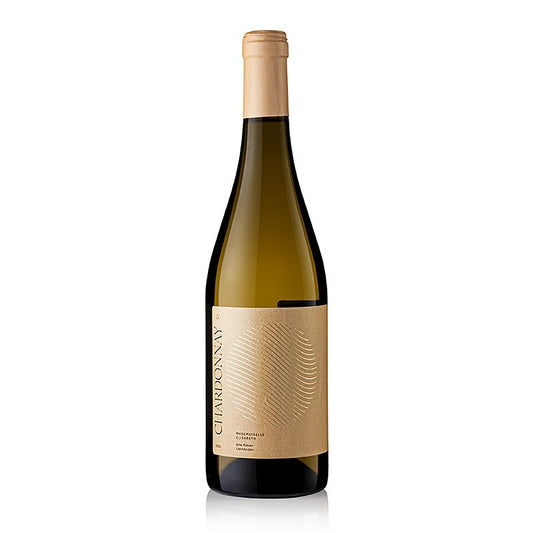 Rücker 2020 Mademoiselle Chardonnay Alte Reben Weißwein Österreich 0,75 l BIO, 750 ml - A bottle of organic 2020 Mademoiselle Chardonnay white wine from Austria, 750 ml