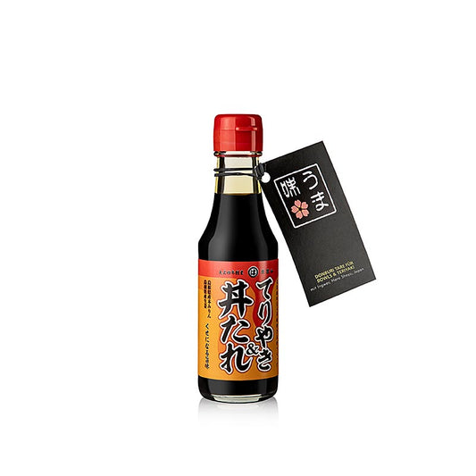 Unagi Aal Tare & Teriyaki Sauce mit Ingwer, Hara Shoyu, Japan, 150 ml - Authentischer Geschmack Japans, perfekt zum Marinieren und Glasieren von Fisch, Fleisch oder Gemüse, vielseitige japanische Sauce Hergestellt in Japan