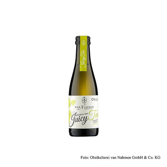 van Nahmen - Sparkling Juicy Tea - Verveine - Thé  au jasmin Thé  Riesling, BIO, 200 ml