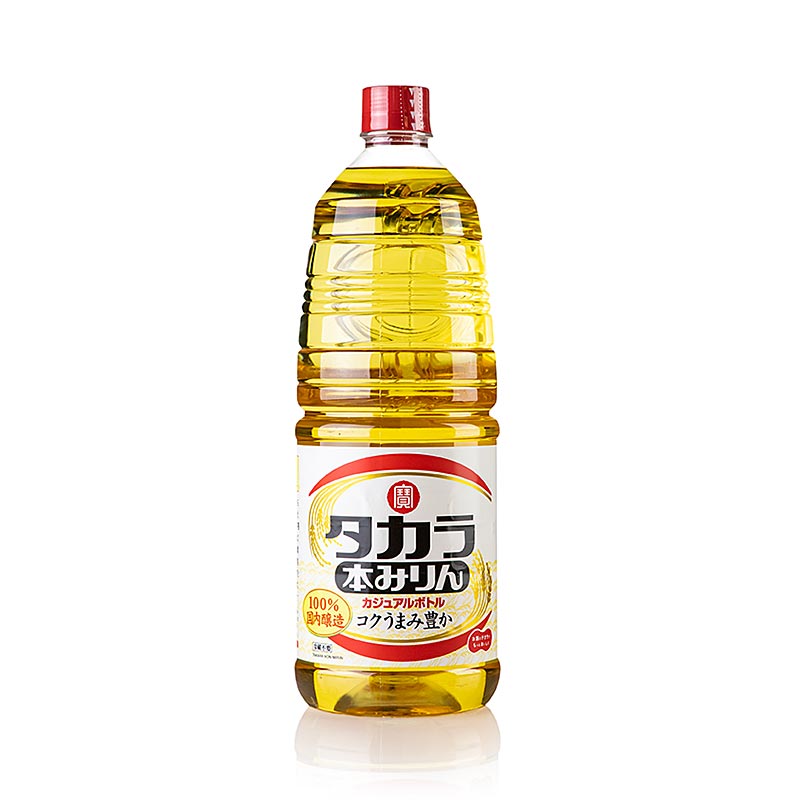 Süßer Reiswein Mirin Takara Hon, alkoholisches Würzmittel aus Japan, 1,8 l, GVO-frei