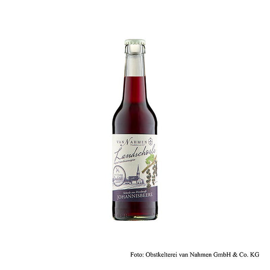 Van Nahmen Landschorle Groseille (à base de jus pur) végétalien, 330 ml