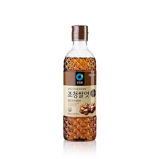 Reissirup Chung Jung One, Korea, 700 ml - Vielseitiger fermentierter Reissirup für koreanische Küche, Marinaden, Saucen, Dressings und Desserts Ideal für Hobby- und Profiköche