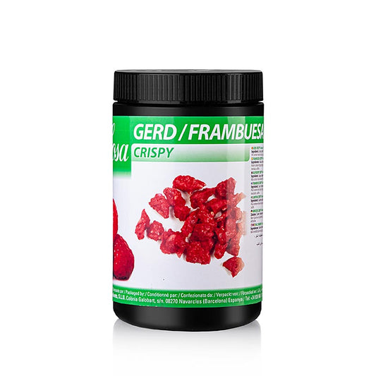 Gefriergetrocknete Himbeeren mit knuspriger Textur, ideal zum Verfeinern von Desserts und Backwaren Premiumprodukt für Hobby- und Profiköche