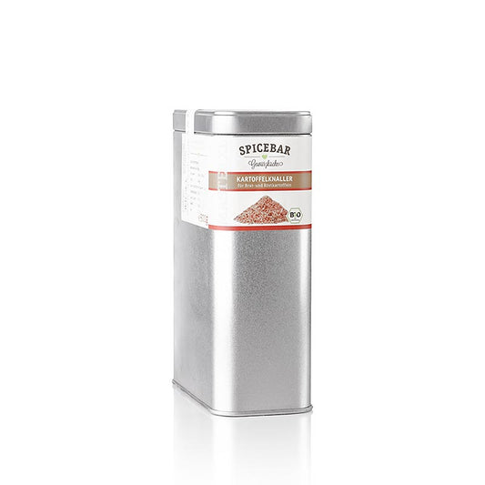 Bild einer 500 g schweren Bio-Gewürzmischung Spicebar - XL Kartoffelknaller zur Veredelung von Kartoffelgerichten