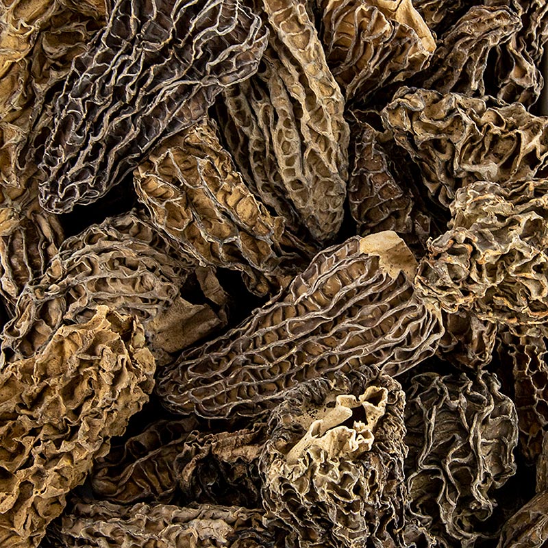 Getrocknete Jumbo-Morchel-Köpfe, 400 g, ideal zum Verfeinern von Gerichten