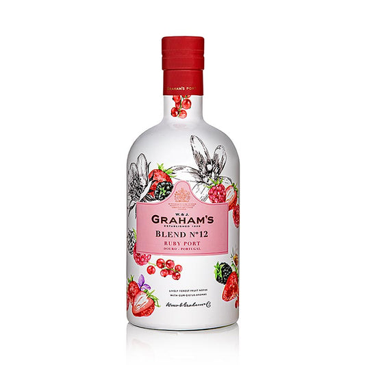 Flasche Graham´s Red Port Blend No 12, Ruby Port, Portwein, 19 % vol, 750 ml Produktfoto