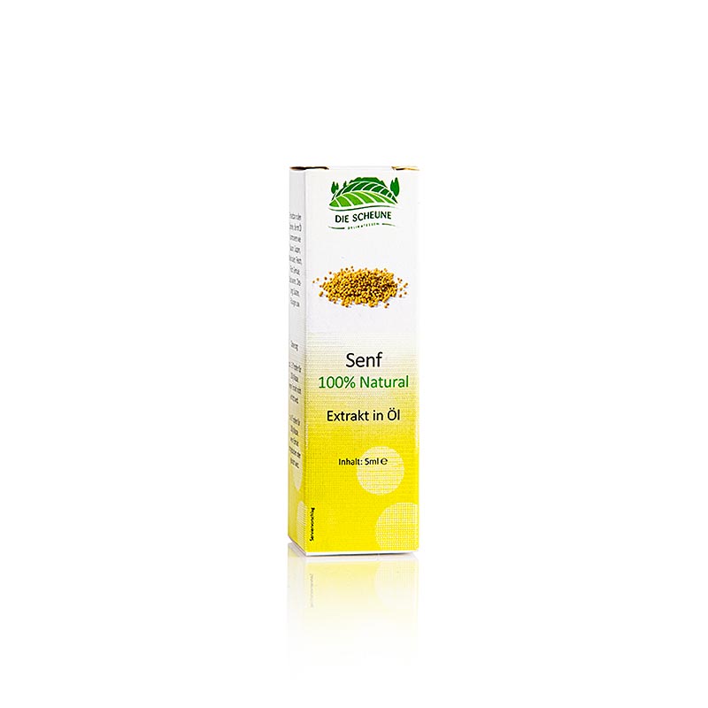 Natürliches Senf Aroma von The Barn, 5 ml - Perfekt zum Verfeinern von Dressings, Marinaden und Soßen Ideal für kulinarische Enthusiasten, die ihren Gerichten Tiefe und Komplexität verleihen möchten