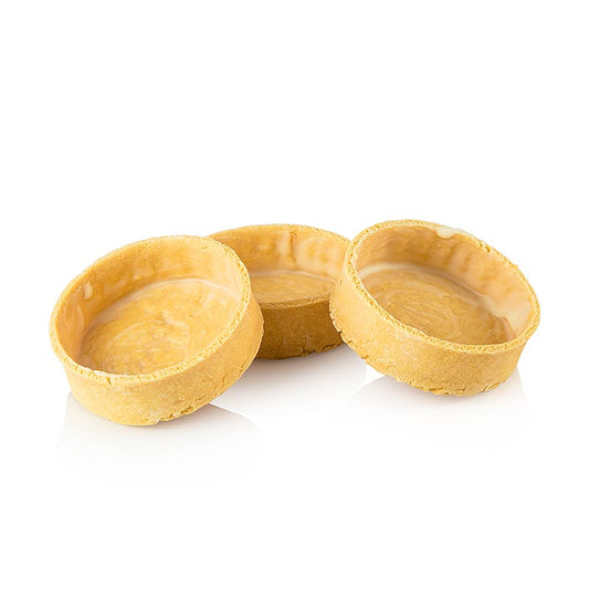 La Rose Noire Dessert-Tartelettes Hafer, Ø55x17mm h, 1 kg, 100 St - Knusprige Haferflocken-Törtchen für individuelle Dessertkreationen, verpackt zu 100 Stück in einer 1 kg Schachtel