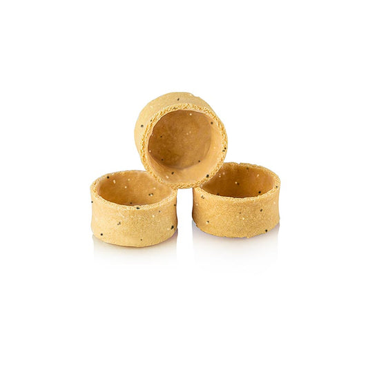 Handgefertigte vegane Snack-Tartelettes mit Quinoa, Ø32x16mm h, La Rose Noire, 1,05 kg, 210 St - perfekt als Snack, Vorspeise oder Dessert