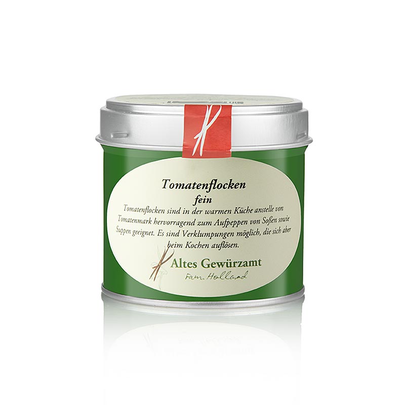 Tomatenflocken, Altes Gewürzamt, 75 g - Trockene, geschmackvolle Tomatenflocken für mediterrane Gerichte Ideal für Pasta, Saucen, Suppen und Salate