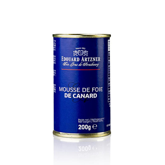 Leckere handwerkliche Gänselebermousse von Arztner, 200 g-Packung, ideal als luxuriöse Vorspeise oder als cremiger Aufstrich auf einem Sandwich