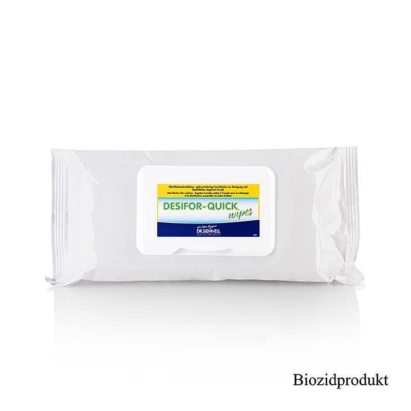 Dr. Schnell - Désinfection des surfaces Desifor Quick Wipe lingettes désinfectantes, 80 pces