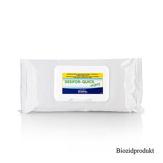 Dr. Schnell - Disinfezione delle superfici: salviette disinfettanti Desifor Quick Wipe, 80 pezzi