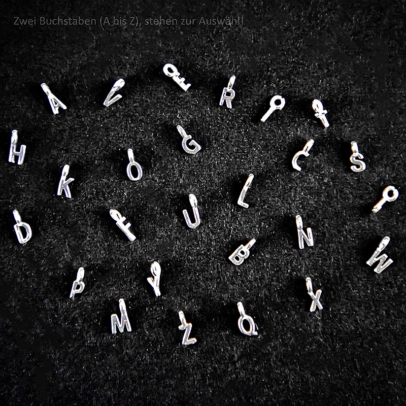 INFINITYLOVE Kette, 45cm, + Anhänger + Gravur, silber, 1 St