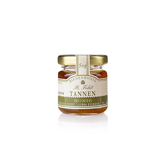Miel de sapin, pot portion, apiculture Feldt, 50 g