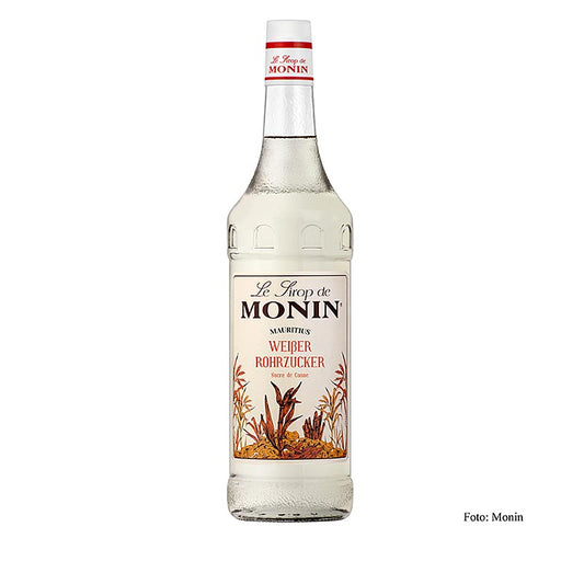 Hochwertiger Monin Rohrzuckersirup, 1 Liter, zur Verwendung in Getränken und Desserts