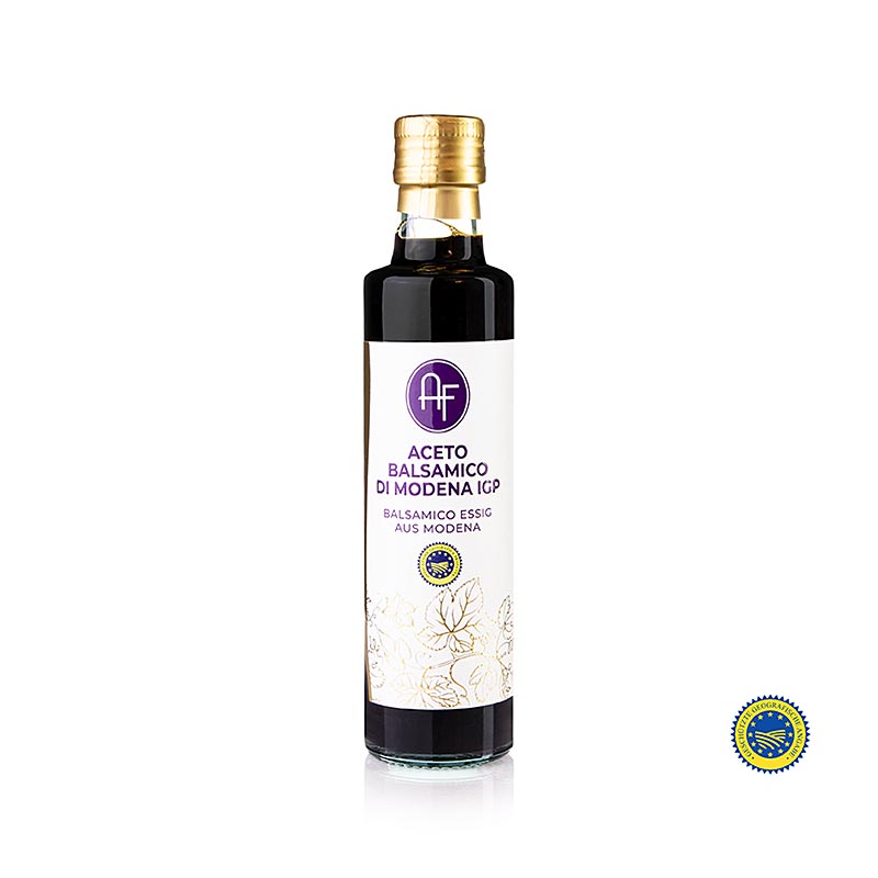 Balsamico di Modena IGP / ggA, Appennino, 250 ml - Traditionell gereifter Balsamico-Essig mit reichhaltigem, süß-säuerlichem Geschmack und samtiger Textur, ideal zum Verfeinern von Salaten, Marinaden und Dressings, Sonderpreis bis 30092024
