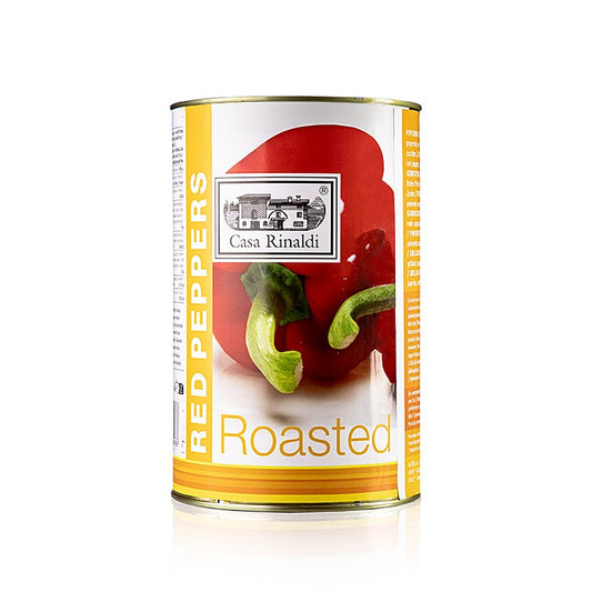 Gegrillte eingelegte rote Paprika von Casa Rinaldi, ideal für Gastronomen und Hobbyköche