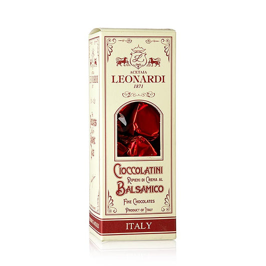 Schokoladenpralinen mit Balsamessig, ideal als exquisites Geschenk für Genießer