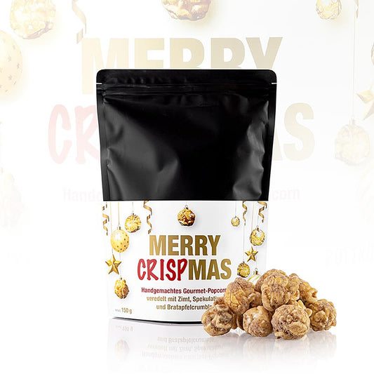 Leckeres Pottkorn - MerryChrispmas, Zimt, Spekulatius, 150 g, perfekt für die Weihnachtszeit