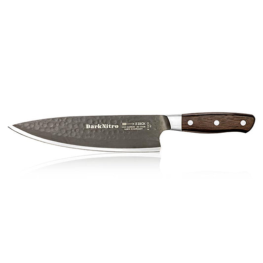 DarkNitro Kochmesser, 21cm, Dick, 1 St - hochwertiges Kochmesser mit 21 cm langer rostfreier Klinge und ergonomischem Griff für sicheres und komfortables Schneiden, Hacken und Filetieren von Gemüse, Fleisch und Kräutern