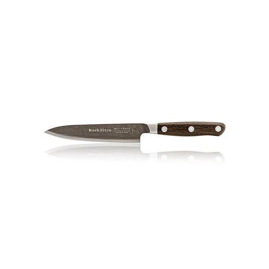 Das DarkNitro Officemesser von Dick, 12 cm lang, speziell für anspruchsvolle Köche entwickelt, hochwertiges Material und ergonomischer Griff für optimale Kontrolle und Komfort beim Schneiden