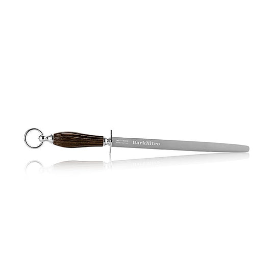 Wetzstahl DarkNitro von Dick, 30 cm lang, hochwertiges Material, ergonomische Form Ideal zum Schärfen und Halten von Messern