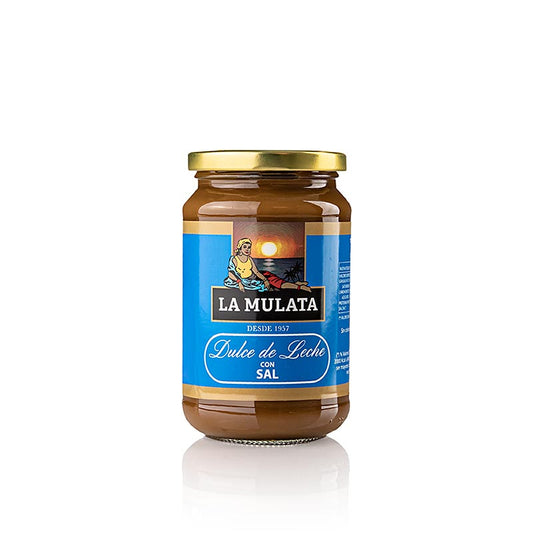 Dulce de Leche con sal, Milch Karamell Sauce mit Salz, La Mulata, 420 g