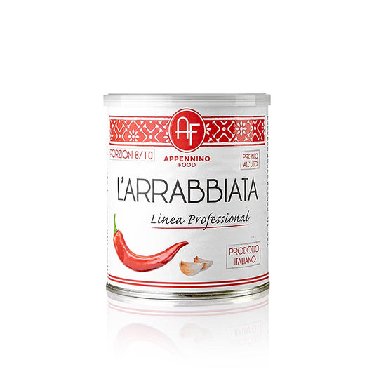 800 g authentische Arrabbiata Sauce mit frischen Tomaten und pikanter Chili, ideal für schnelle und köstliche Mahlzeiten - In der Schweiz kaufen