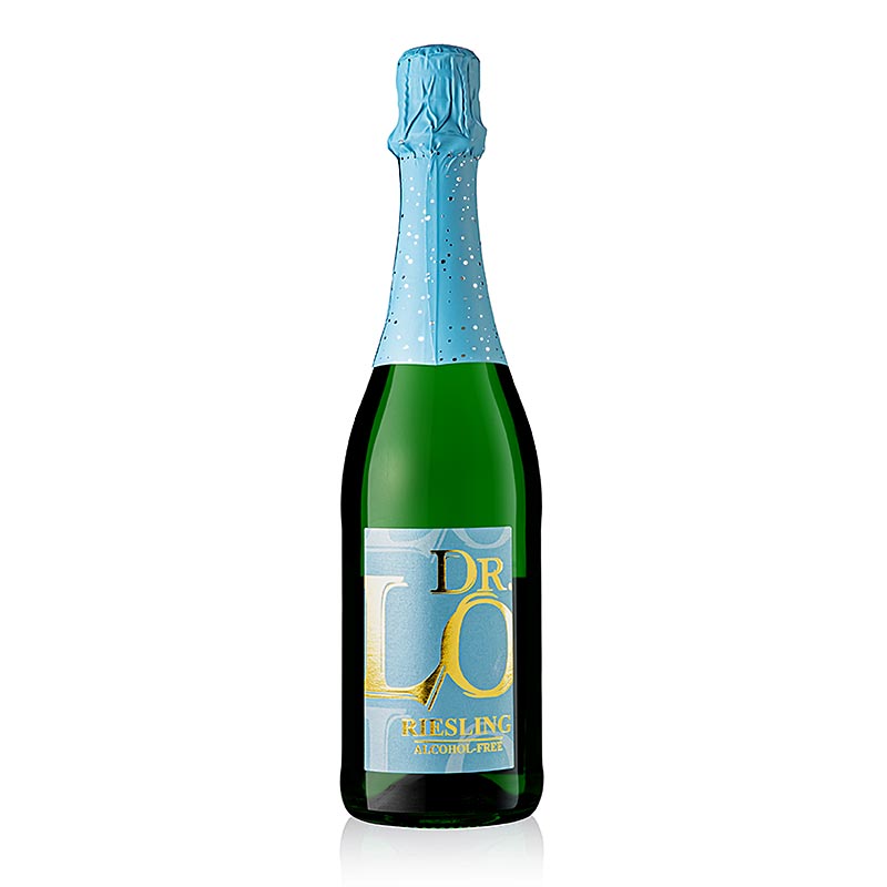 DrLO Riesling Sparkling, Schaumwein, alkoholfrei, DrLoosen, 750 ml - Alkoholfreier Riesling-Sekt von Dr Loosen, hergestellt aus Rieslingtrauben, erfrischender Geschmack, perfekt als Aperitif oder zu leichten Gerichten