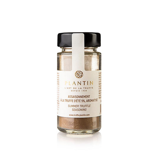 Trüffelgewürz - Trüffelpuder, 5% Sommertrüffel, Plantin, 50 g - Hochwertiges Trüffelgewürz mit 5% echtem Sommertrüffel, hergestellt von Plantin, 50 g-Packung