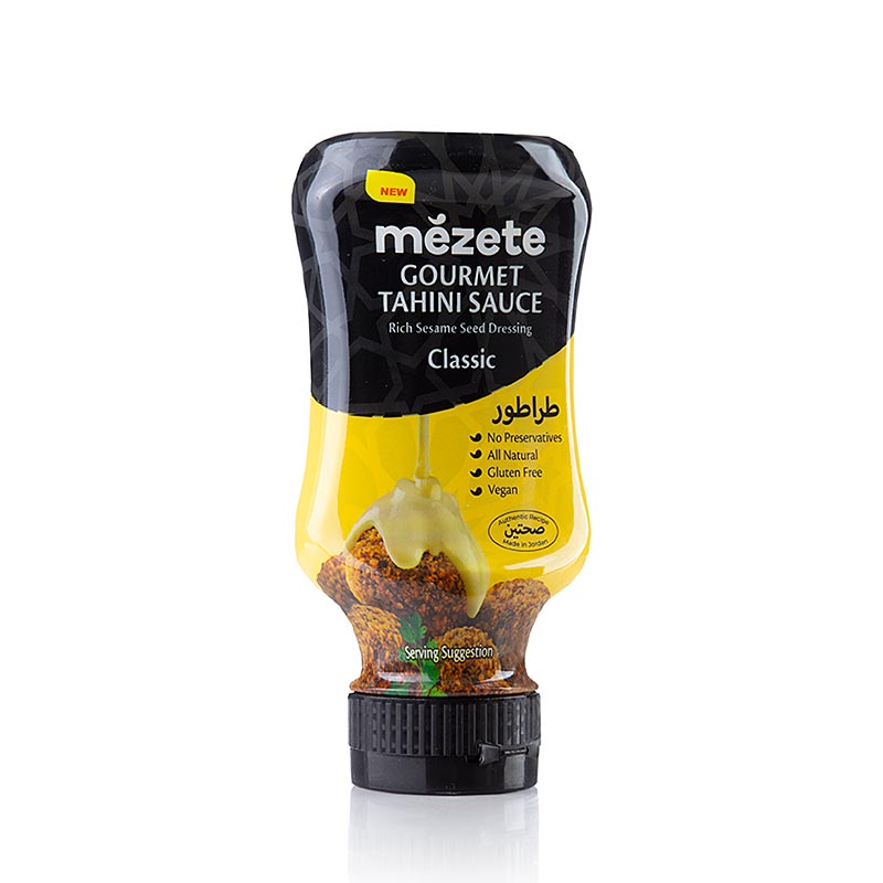 300 ml Gourmet Tahini Sauce, hergestellt aus hochwertigen Sesamsamen, vielseitig einsetzbar