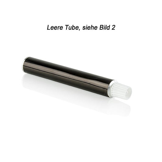 Schwarzer 15ml Röhrchen zum Befüllen, ohne Inhalt, von 100 % Chef, im 10er Pack