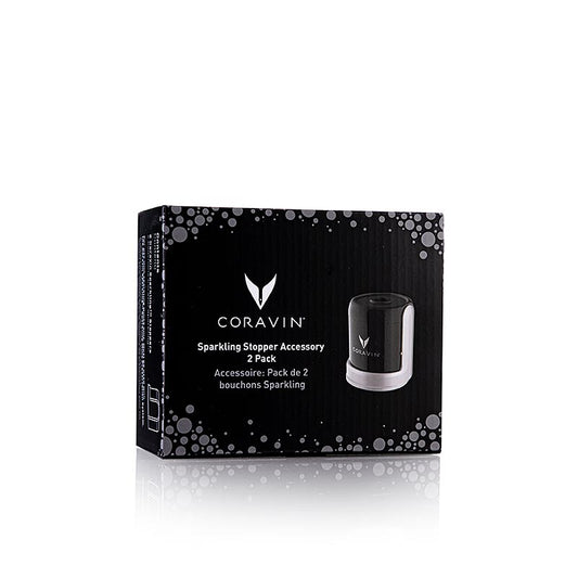 Coravin Wine Access System - "Sparkling" Stoppers (Stopfen), inkl. 2 Weinflaschenhüllen, 2 St