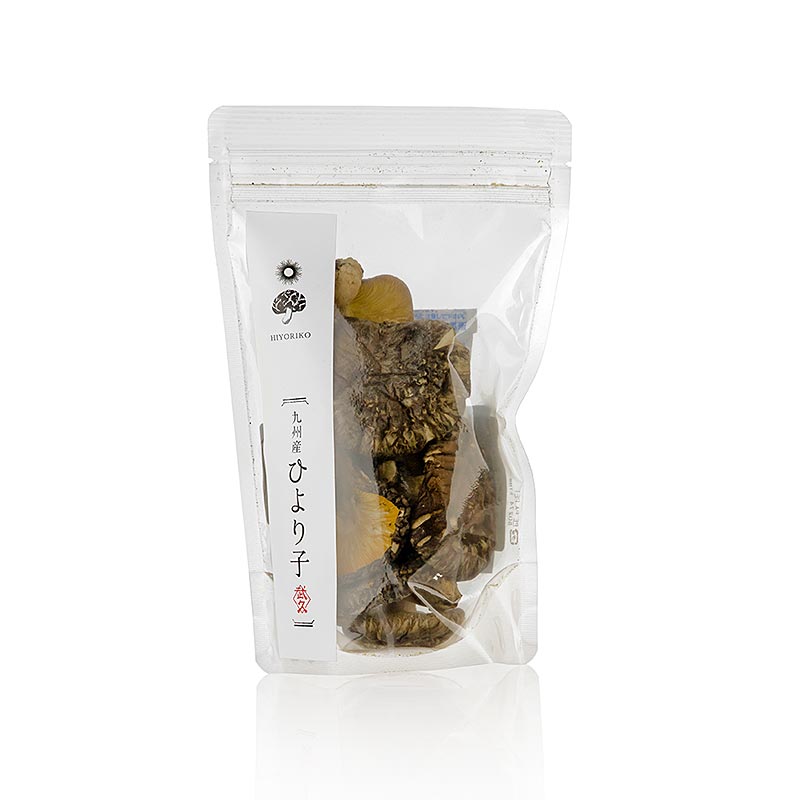 Getrocknete baumgezogene Koshin Shiitake-Pilze aus Japan in einem 40-g-Beutel