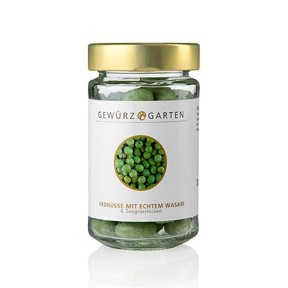 Arachidi Gewürzgarten con wasabi e pezzetti di alghe, piccanti, 80 g
