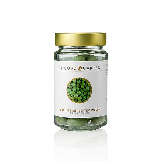 Erdnüsse mit Wasabi & Seegrasstücken, pikant, 80 g - Produktbild für Gewürzgarten