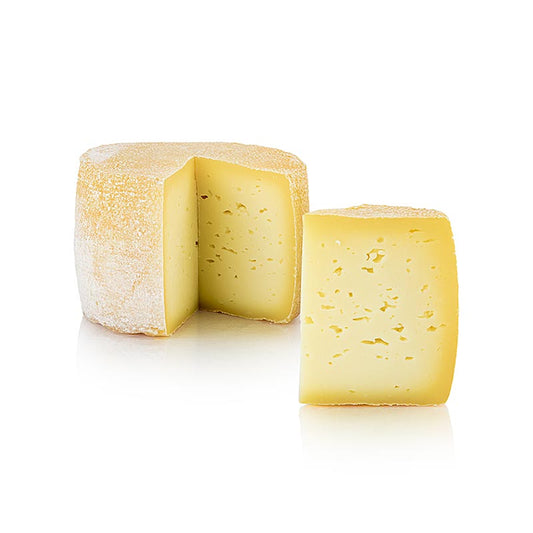 Bio-Halbhartkäse Kleiner Deichkäse vom Hof Backensholz, ca 670 g, handwerklich hergestellt, gereift, aus Weidemilch, authentischer Geschmack, perfekt für Käseliebhaber und als Zutat in Lieblingsgerichten