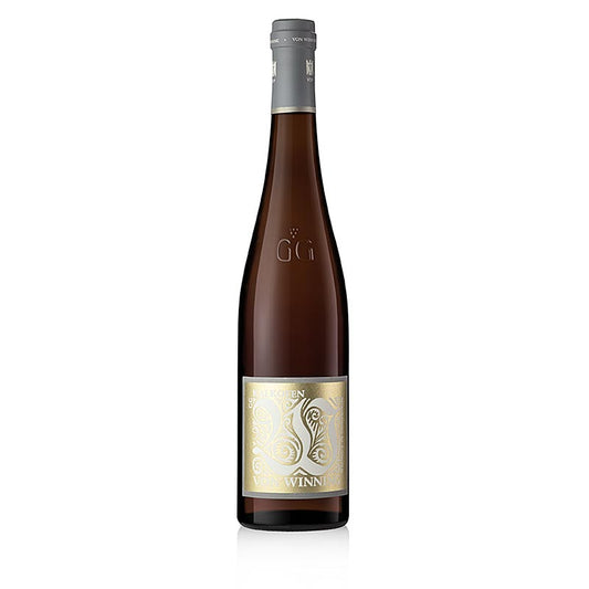 Von Winning 2022 Deidesheimer Kalkofen Riesl GG trocken Weißwein QW Pfalz 0,75l, 750 ml - hochwertiger trockener Weißwein aus der Pfalz in einer Flasche mit 750 ml Fassungsvermögen