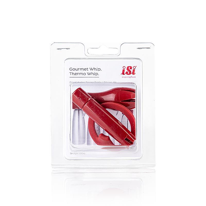 Espuma - Set di ricambi con beccucci decorativi n. 2 e guarnizione della testa per iSi Thermo/GourmetWhip, 1 pz.