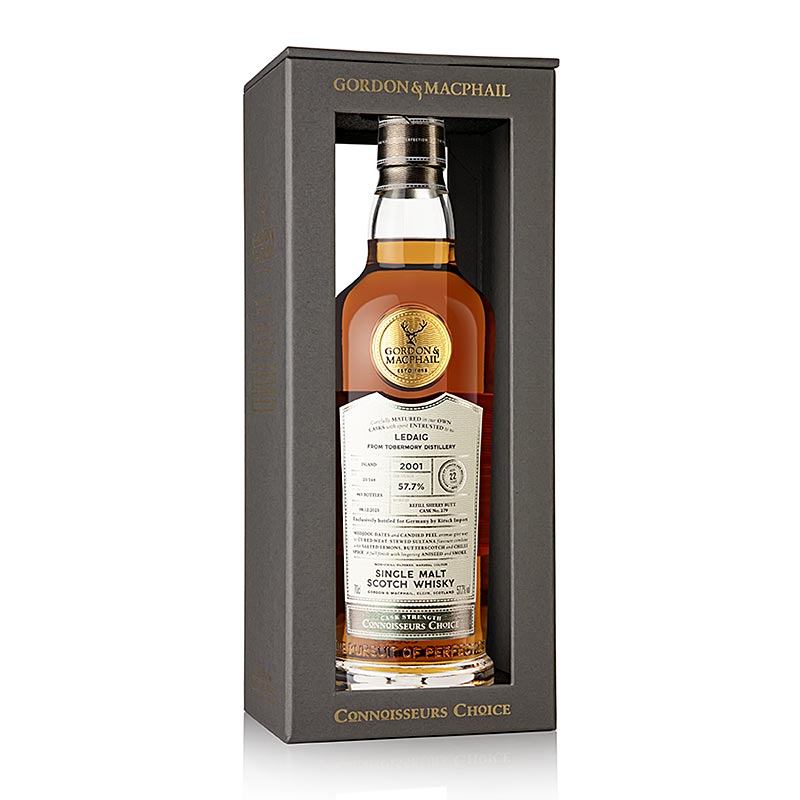 Ledaig Gordon & MacPhail 2001/2023 Mull Single Malt Whisky 57,7% Vol, 700 ml | Spirituosen & andere alkolische Getränke | thungourmet