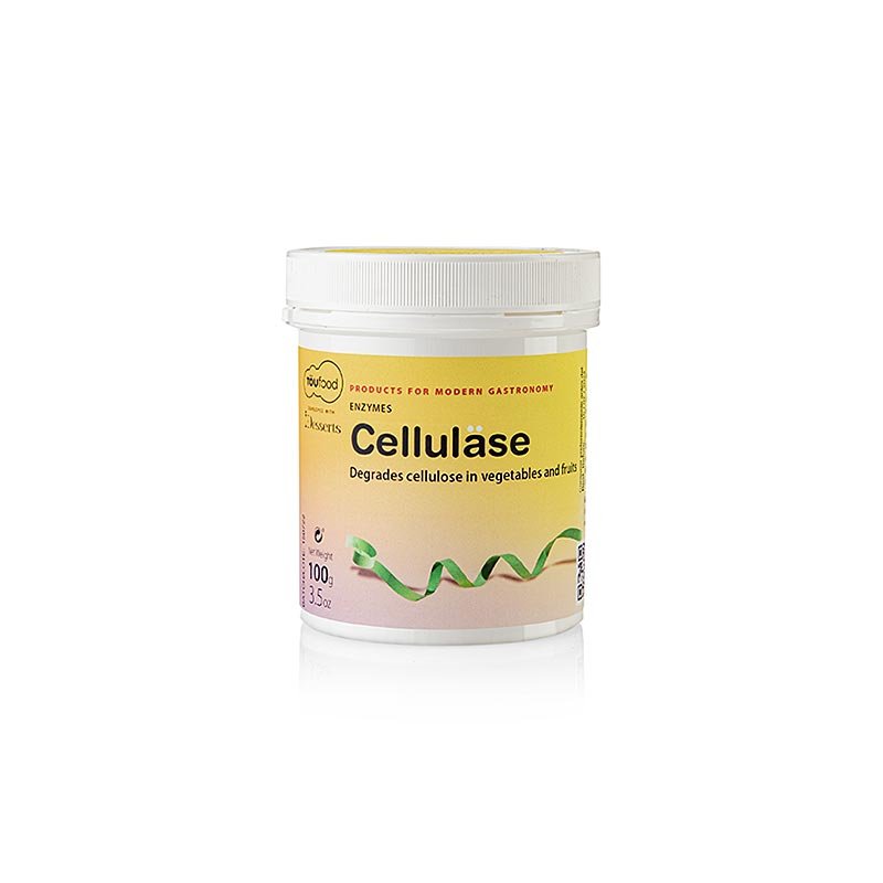 CELLULASE Powder, Zellulose Enzym, TÖUFOOD, 100 g | Molekulares Kochen | thungourmet