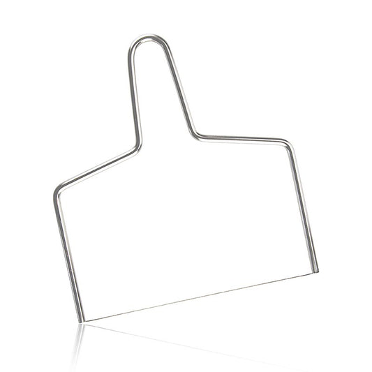 Roquefortbogen (Drahtschneidemesser / Käsedraht), 24 cm, 1 St - Drahtschneider aus Edelstahl zum Schneiden von cremigem Weichkäse Ergonomische Griffe für angenehmen Griff Unverzichtbares Küchenzubehör